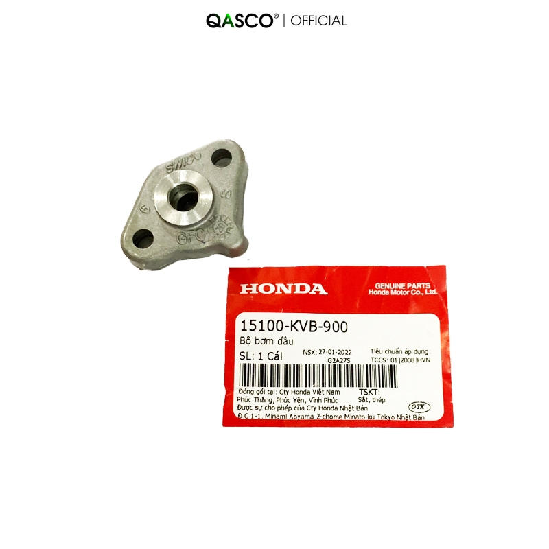 15100-KVB-900 | Bộ bơm dầu HONDA AIR BLADE 110 / CLICK 110 (15100KVB900) | PUMP ASSY,OIL