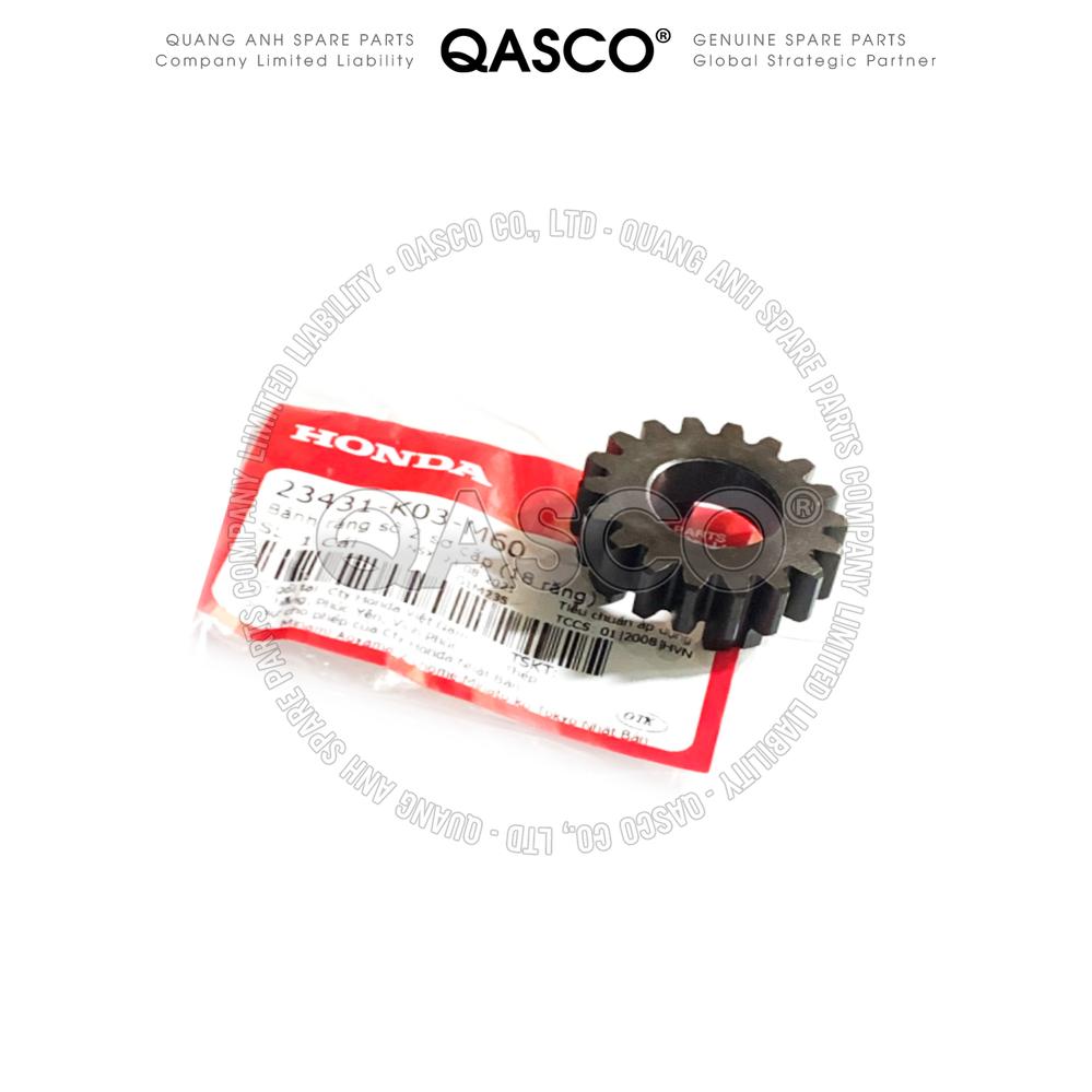 23431-K03-M60 | Bánh răng số 2 sơ cấp HONDA WAVE RSX 110 2019+ (18 răng) (23431K03M60) | GEAR MAIN SHAFT SECOND (18T)