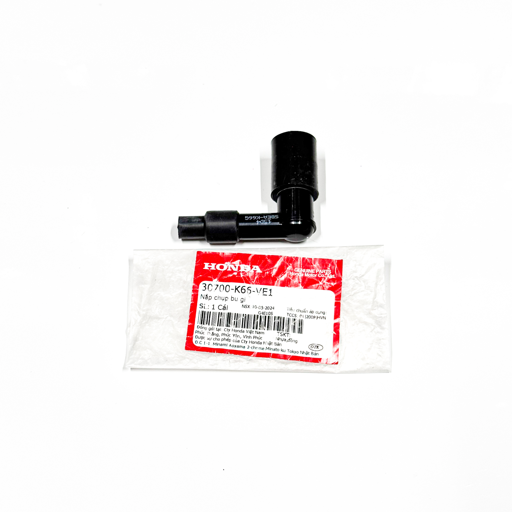 30700-K66-VE1 | Nắp chụp bu gi | CAP ASSY,NOISE SUPPRESSOR