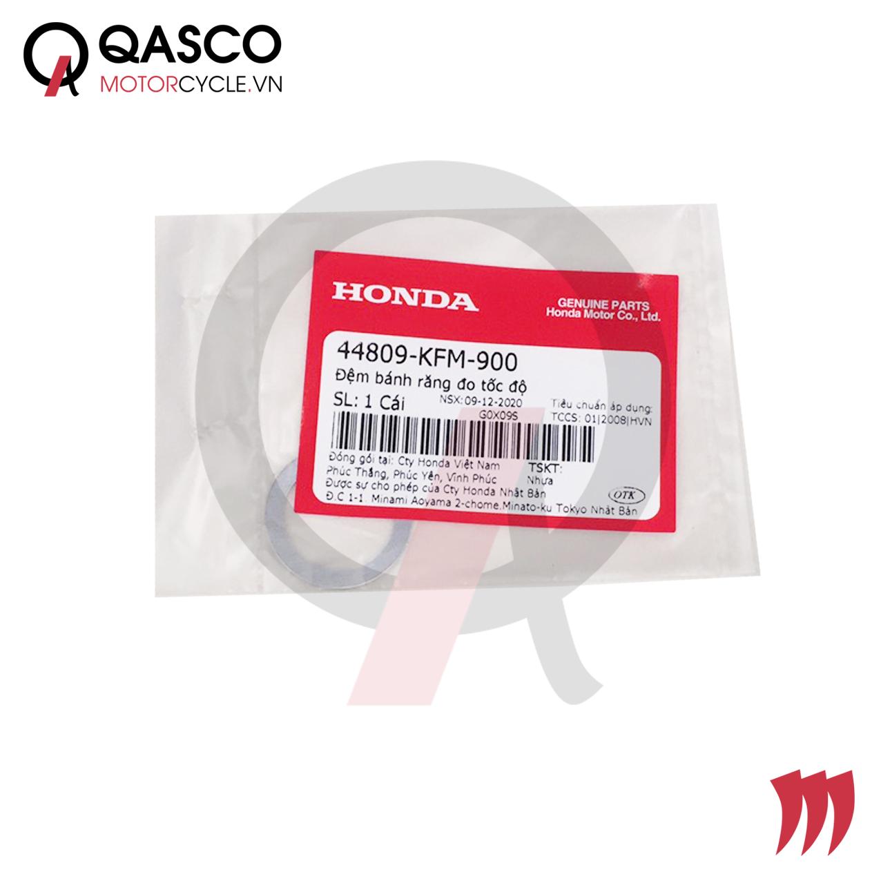 44809-KFM-900 | Đệm bánh răng đo tốc độ HONDA AIR BLADE, DREAM, FUTURE, LEAD, WAVE (44809KFM900) | WASHER,SPDMT GEAR