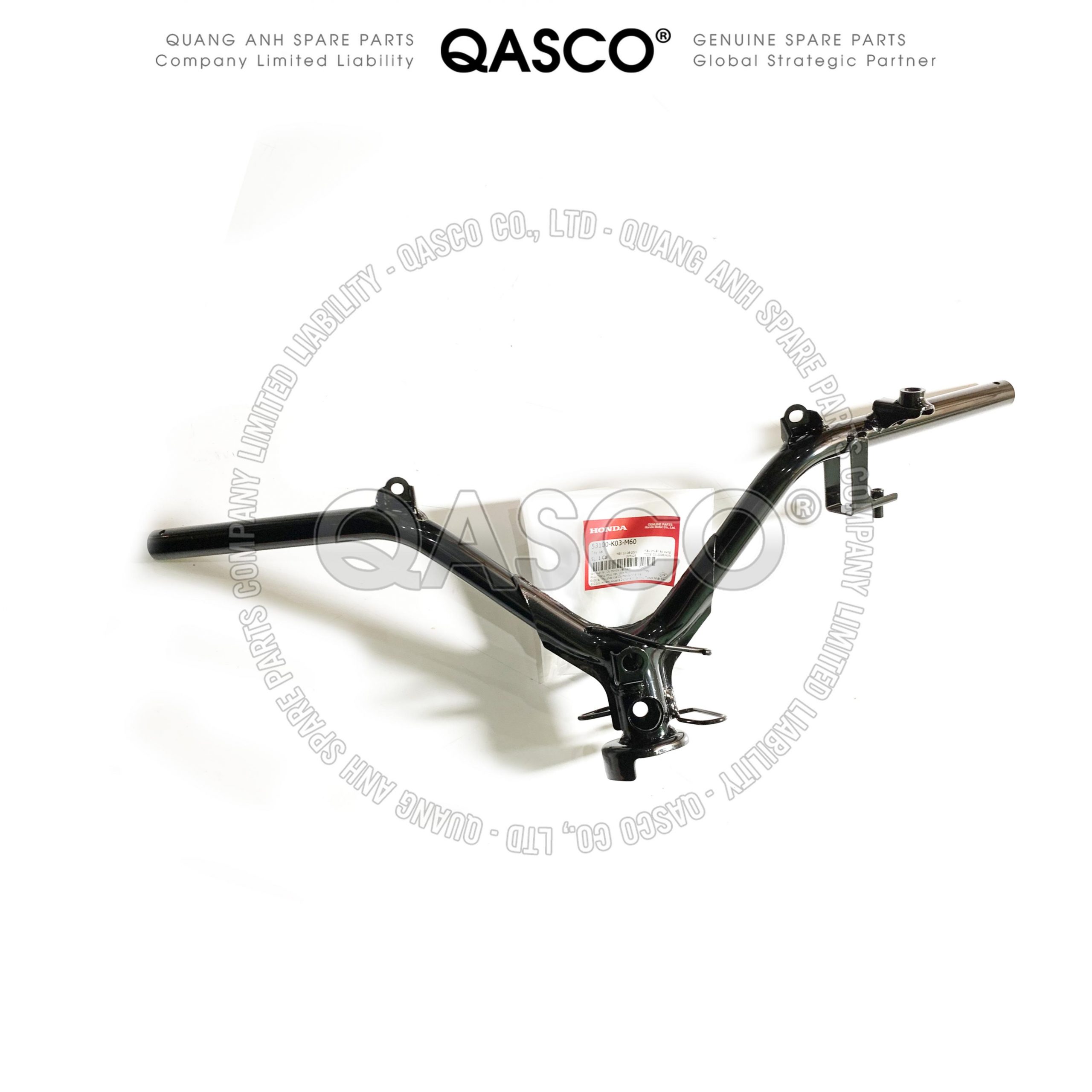 53100-K03-M60 | Tay lái HONDA WAVE RSX (53100K03M60) | PIPE COMP,STRG HANDLE (DISK)