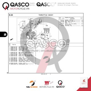 E23 | THROTTLE BODY | REBEL 300