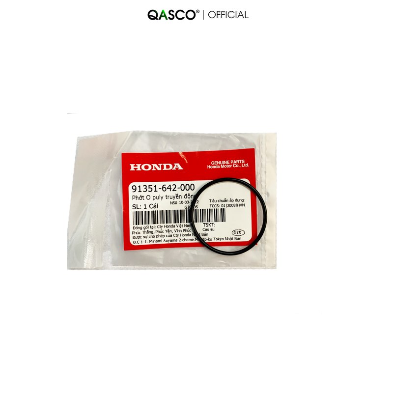 91351-642-000 | Phớt O-Ring puly truyền động HONDA AIR BLADE