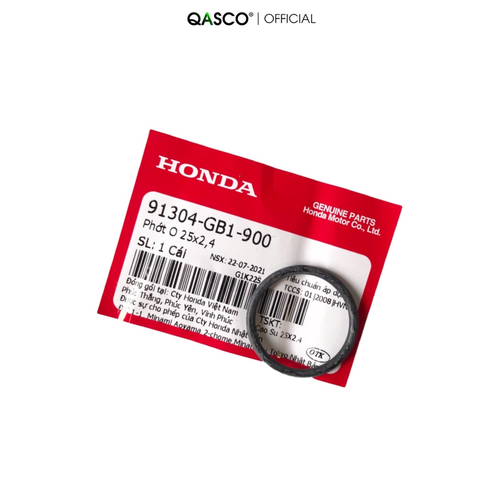 91304-GB1-900 | Phớt O-Ring HONDA cỡ 25×2,4 (91304GB1900) | O RING