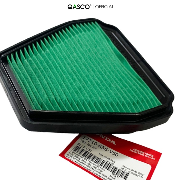 17210-K56-V50 | Tấm lọc khí (lọc gió) HONDA WINNER X (RS150 V3) (mã đúng V50) (17210K56V50) | ELEMENT COMP,AIR/C