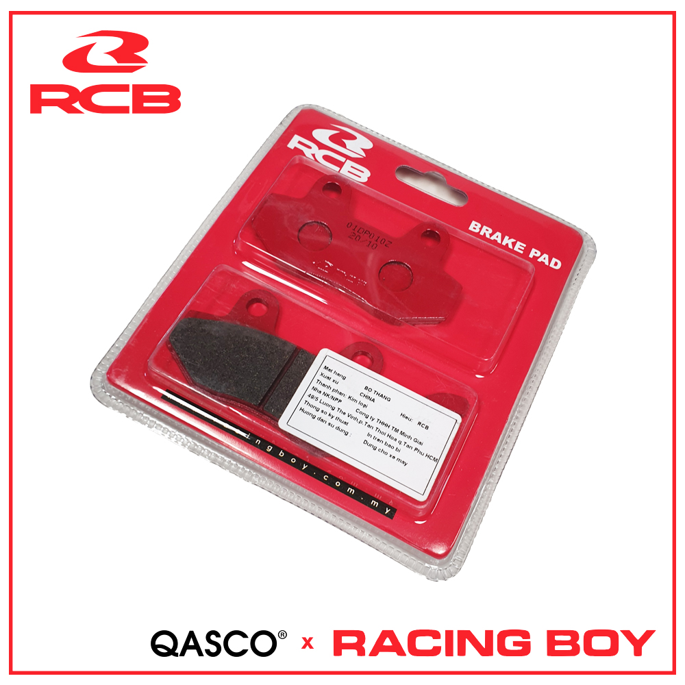Má phanh (bố thắng) trước EXCITER 135 GP (2pis) / AXELO / JUPITER / NOUVO I-II-III / CB190 / RR150 (RCB – Racing Boy)