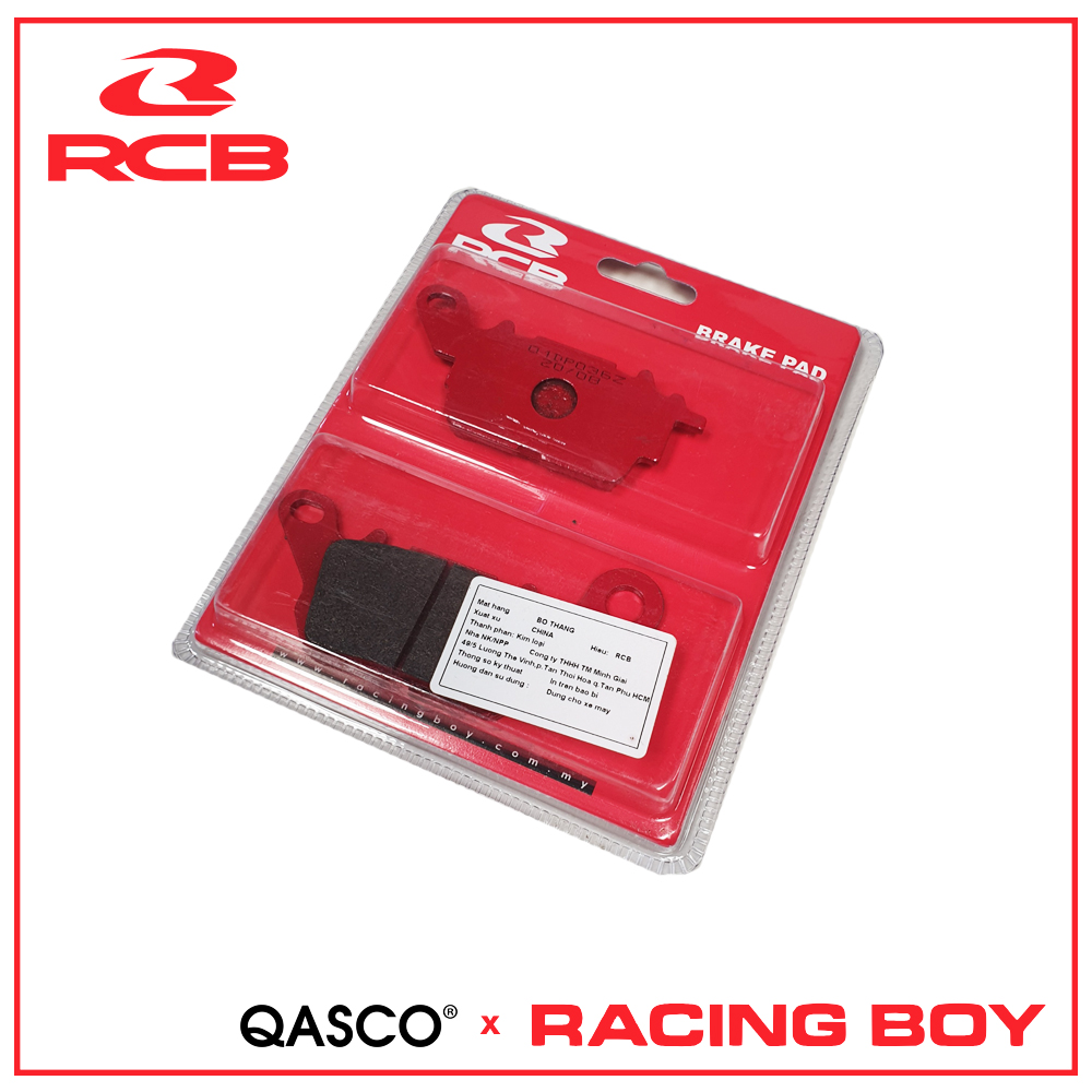 Má phanh (bố thắng) trước EXCITER 150 / EXCITER 155 / SIRIUS FI / NMX / ACRUZO / LUVIAS FI / YB125SP (RCB – Racing Boy)