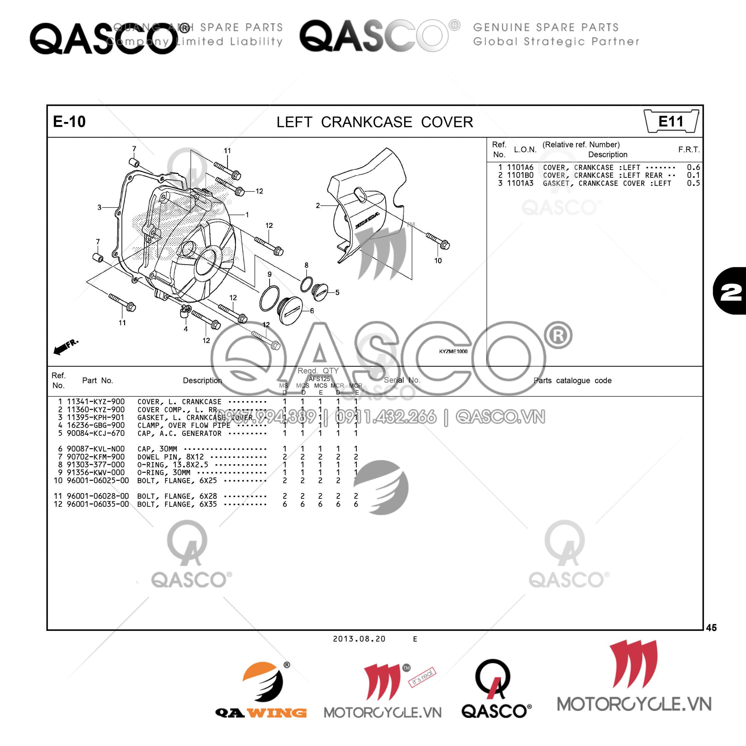 E4 | CAM CHAIN – TENSIONER | Future 125 (AFS125MSD)