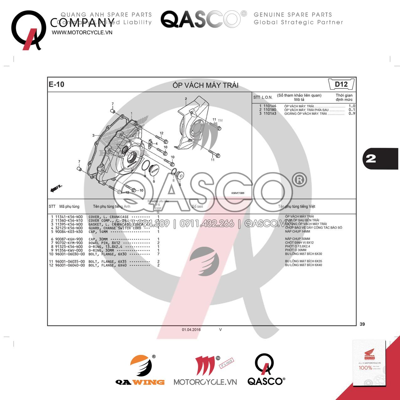 F25 | Lọc gió | Winner 150