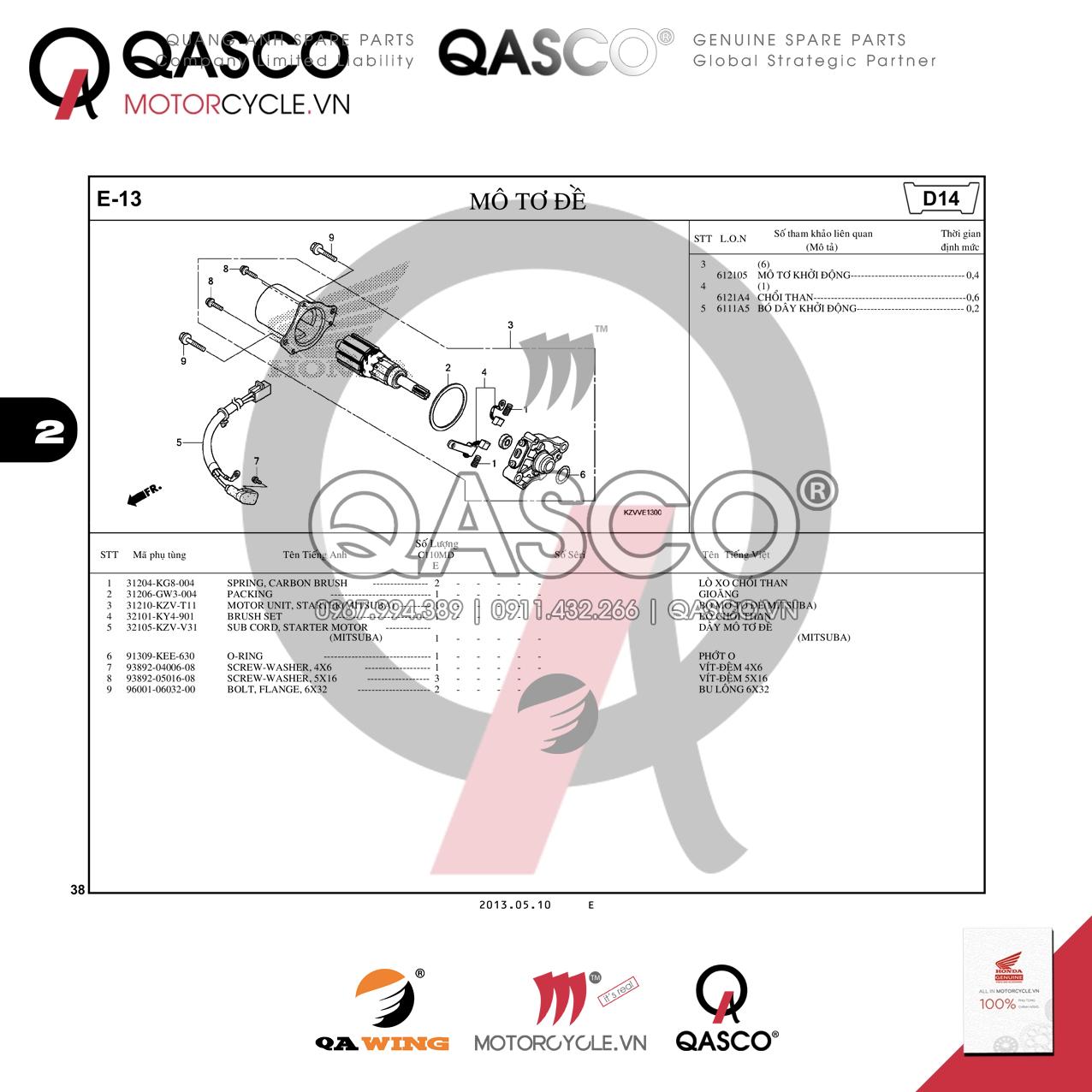 F23 | Giảm xóc sau | DREAM 110