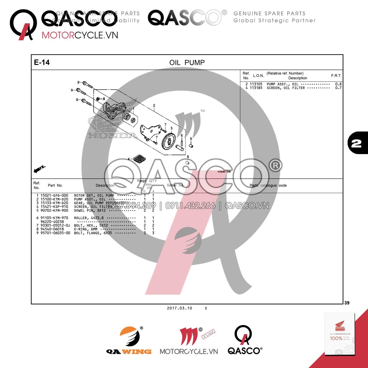 F19-40 | REAR WHEEL | MSX 125 SF