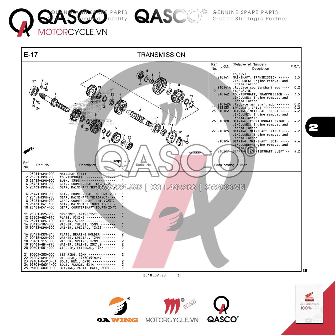 F12-10 | FRONT BRAKE CALIPER | Monkey 125