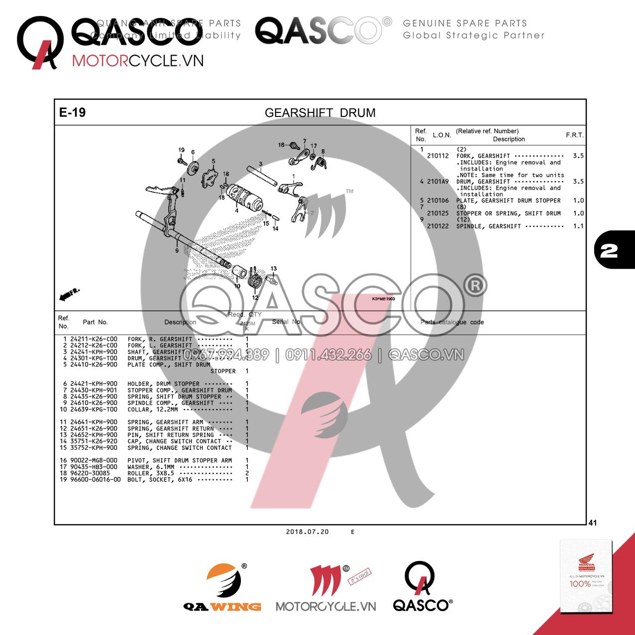 F12-10 | FRONT BRAKE CALIPER | Monkey 125