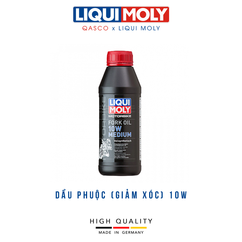 Dầu (nhớt) phuộc (giảm xóc) LIQUI MOLY 10W MEDIUM (1506) (500ml)