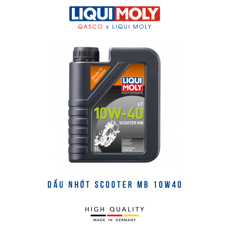 Dầu nhớt xe ga LIQUI MOLY SCOOTER MB 10W40 (20832) (1l)