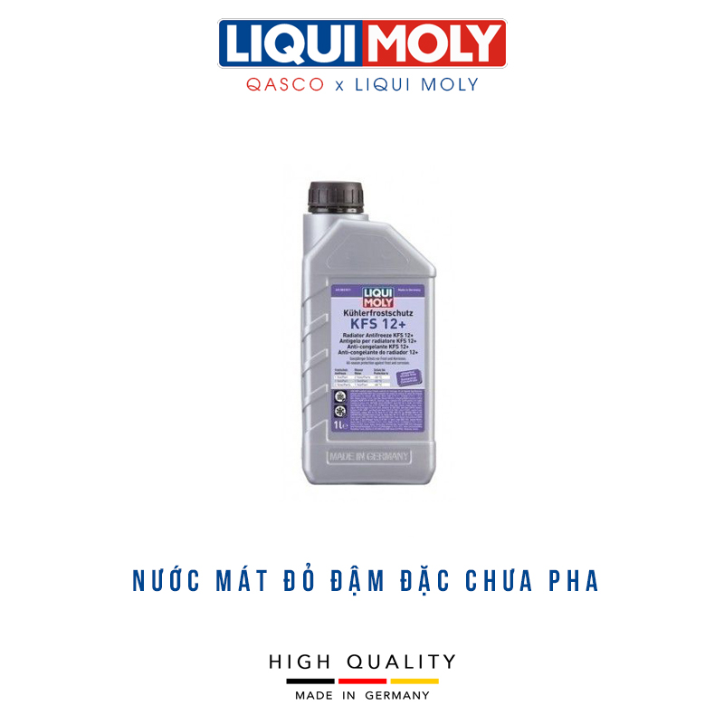 Nước làm mát LIQUI MOLY KFS 12+ đậm đặc chưa pha (Đỏ) (21145) (1l)